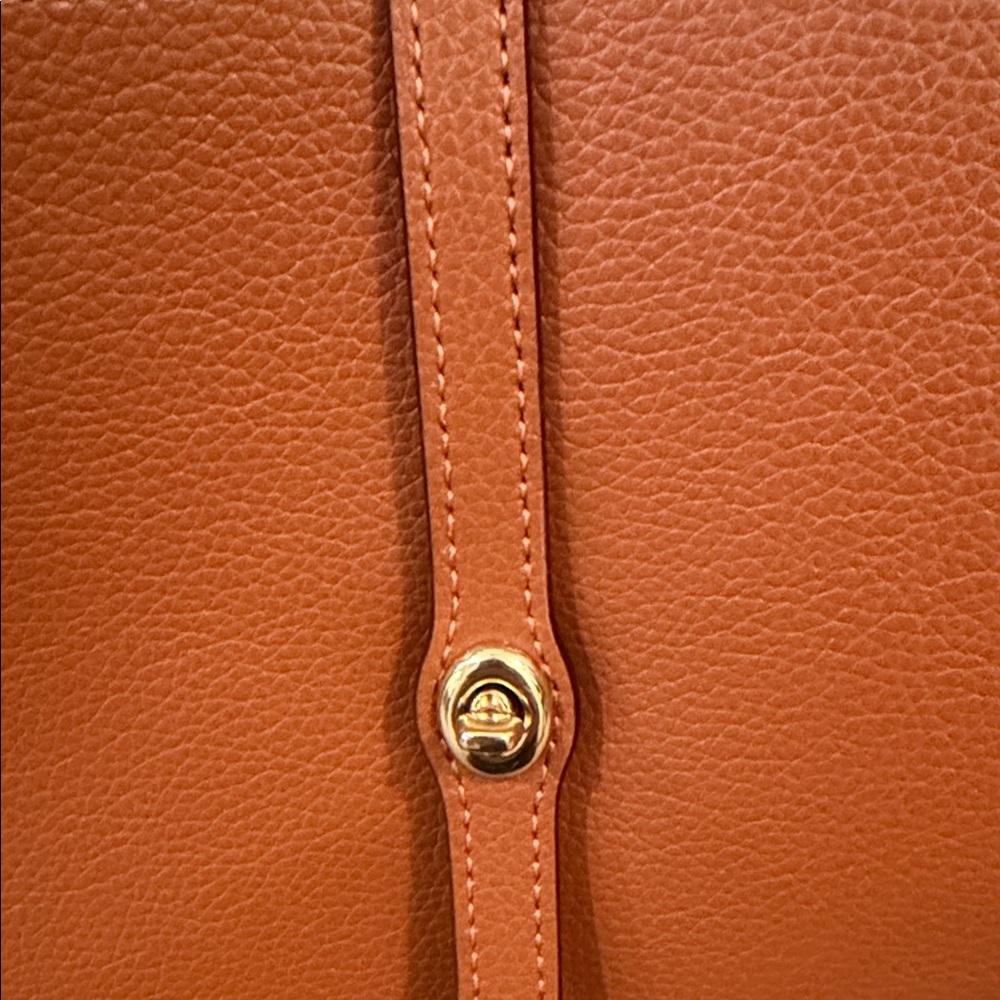 Coach Market Tote - Saddle Color with organizer - Picture 5 of 6